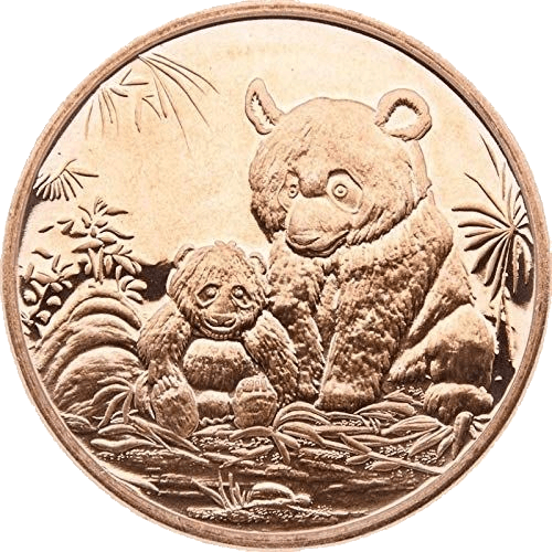 Pandas 1 AVDP oz Copper Round β front