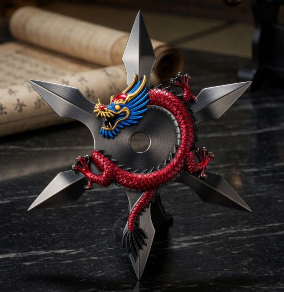 Imperial Dragon 2 oz Ninja Star β Series 2 (Red Edition)