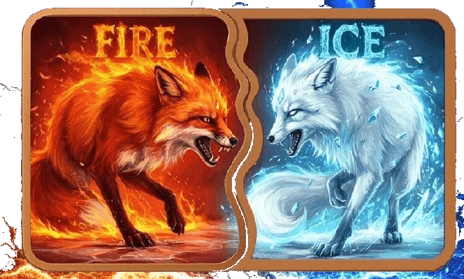 Fire & Ice 10 oz Colorized Copper Set β front
