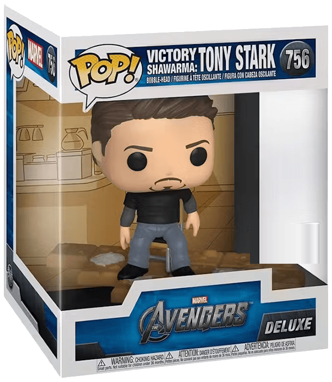 Funko Pop! Marvel Avengers Victory Shawarma: Tony Stark #756 β front