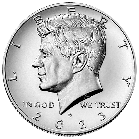 2023 Kennedy Half Dollar β Random Mint Mark & Condition β front
